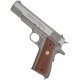 Страйкбольный пистолет CyberGun Colt 1911 M1911 MK IV Series 70 Stainless Silver Co2 Full Metal - Blowback - 180529